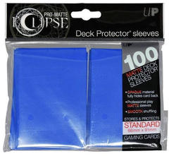 Ultra Pro Standard Size PRO-Matte Eclipse Sleeves - Pacific Blue - 100ct